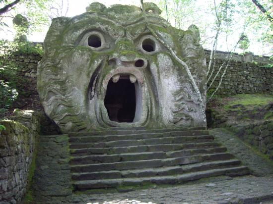 En allant à Rome : Bomarzo